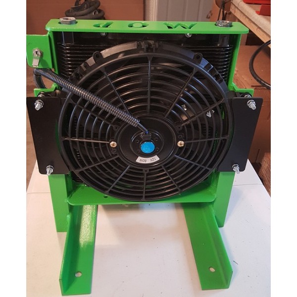 Trans Coolers hd trans cooler with battery mount